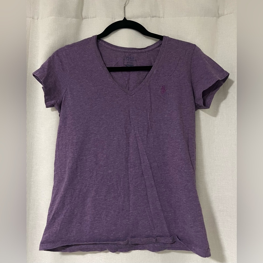 Polo purple tee